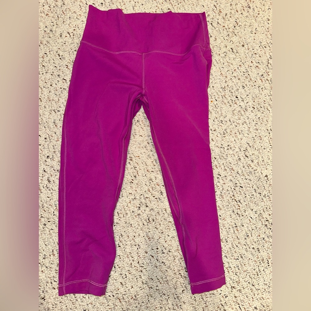 Lululemon Wunder Wunder Cropped Leggings
